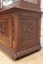 Renaissance style Display cabinet in Walnut, France 19th century