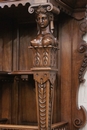 Renaissance style Cabinet in Walnut, France 19th century