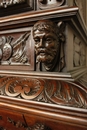 Renaissance style Cabinet in Walnut, France 19th century