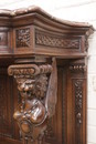 Renaissance style Console in Walnut, France 19th century