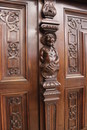 Renaissance style Armoire in Walnut, France 19th century