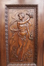 Renaissance style Armoire in Walnut, France 19th century