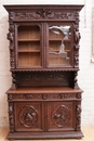 Hunt style Cabinet in Oak, France 19th century