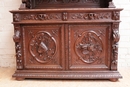 Hunt style Cabinet in Oak, France 19th century