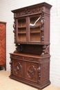 Hunt style Cabinet in Oak, France 19th century