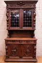 Hunt style Cabinet in Oak, France 19th century