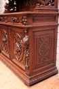 Hunt style Cabinet in Oak, France 19th century