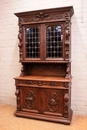 Hunt style Cabinet in Oak, France 19th century