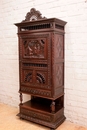 Breton style Cabinet in Oak, France 1900