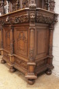 Renaissance style Cabinet in Oak, Belgium 19th century