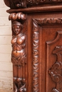 Renaissance style Cabinet in Oak, France 19th century