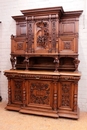 Renaissance style Cabinet in Walnut, France 19th century