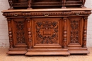 Renaissance style Cabinet in Walnut, France 19th century