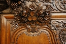 French Normandy style Armoire in Oak, France 19th century