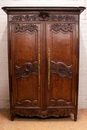 Normandy style Armoire in Oak, France 18th century