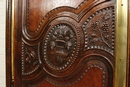 Normandy Viroise style Armoire in Oak, France 18 th century