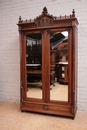 Gothic style Armoire in Walnut, France 19th century