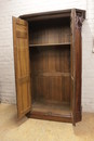 Gothic style Armoire in Walnut, France 19th century