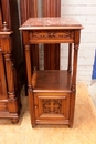 Gothic style Bedroom in Walnut, France 19th century