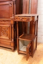 Gothic style Bedroom in Walnut, France 19th century