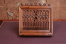 Gothic style Book stand in Walnut, France 19th century