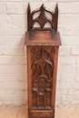 Gothic style Bread hutch in Beechwood, France 19th century