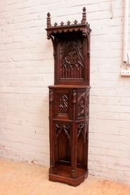 Gothic Cabinet in oak