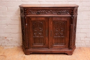 Gothic Cabinet in oak