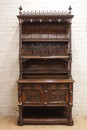 Gothic style Cabinet in Walnut, France 19th century