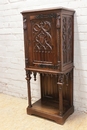 Gothic style Credenza in Walnut, France 19th century