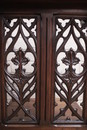 Gothic style Kneeler in Walnut, France 19th century