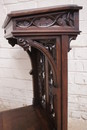 Gothic style Kneeler in Walnut, France 19th century