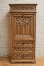 Gothic style Secretary desk in chestnut, France 19th century