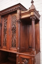 Gothic style Cabinet in Walnut, France 19th century