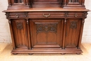 Gothic style Cabinet in Walnut, France 19th century