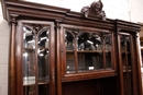 Gothic style Cabinet in Walnut, France 19th century