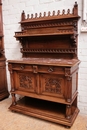 Gothic style Server in Walnut, France 19th century