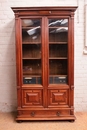 Henri II style Bookcase in Walnut, France 19th century