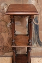 Henri II style Pedestal flower stand in Walnut, France 19th century