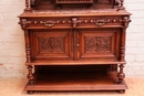 Henri II style Server in Walnut, France 19th century