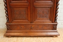 Hunt style Armoire in Oak, France 19th century