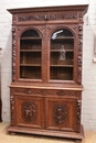 Hunt style Cabinet in Oak, France 19th century