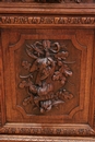 Hunt style Cabinet in Oak, France 19th century