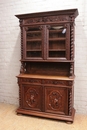 Hunt style Cabinet in Oak, France 19th century