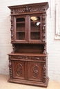 Hunt style Cabinet in Oak, France 19th century