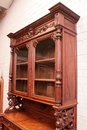 Hunt style Cabinet in Oak, France 19th century