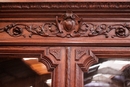 Hunt style Cabinet in Oak, France 19th century