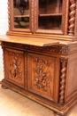 Hunt style Cabinet/bookcase in Oak, France 19th century