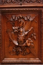 Hunt style Cabinet/bookcase in Oak, France 19th century