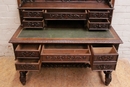 Hunt style Desk in Oak, France 19th century